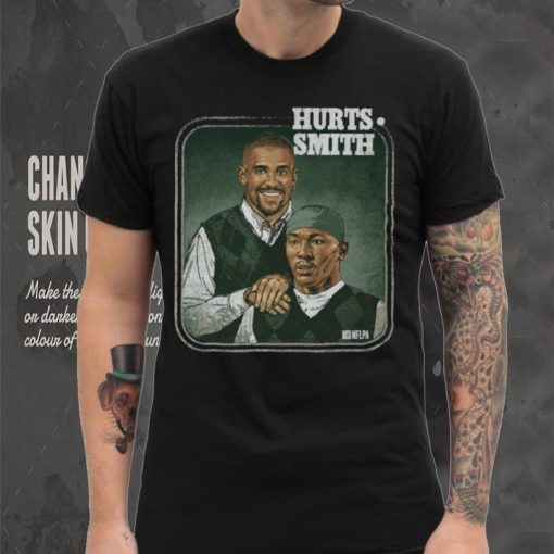 Jalen Hurts & DeVonta Smith Philadelphia Step Brothers WHT Shirt