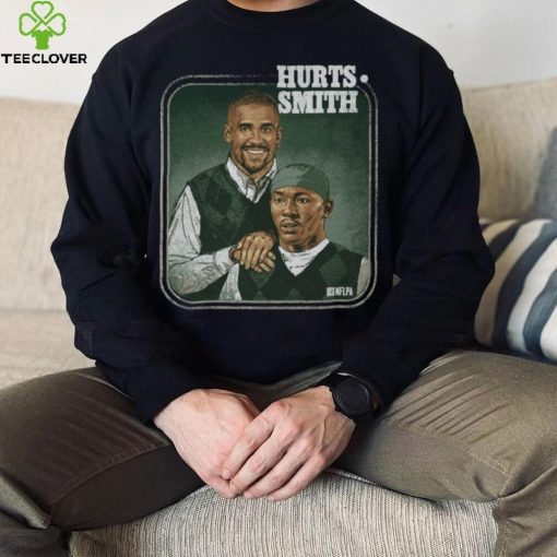 Jalen Hurts & DeVonta Smith Philadelphia Step Brothers WHT Shirt