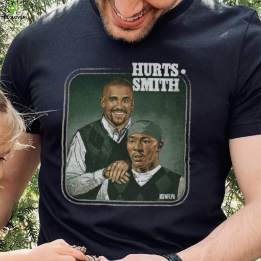 Jalen Hurts & DeVonta Smith Philadelphia Step Brothers WHT Shirt