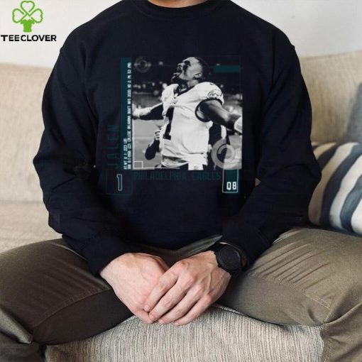 Jalen Hurts Football Edit Tapestries Eagles T Shirt