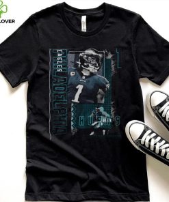 Jalen Hurts Football Paper Poster Eagles T Shirt