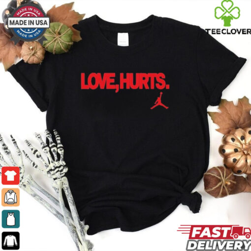 Jalen Hurts Love Hurts Jordan Logo T shirts