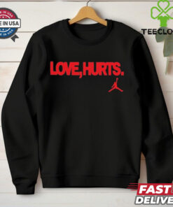 Jalen Hurts Love Hurts Jordan Logo T shirts