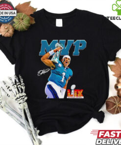 Jalen Hurts Philadelphia Eagles Super Bowl LIX signature shirt