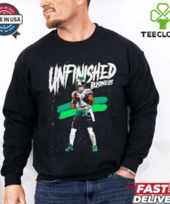 Jalen Hurts Philadelphia Eagles Unfinished Business paint shirt