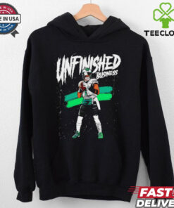 Jalen Hurts Philadelphia Eagles Unfinished Business paint shirt