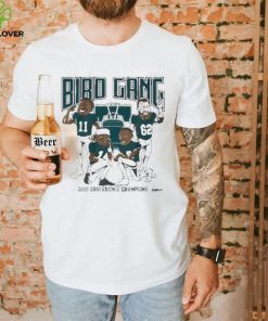 Jalen Hurts Philadelphia Eagles White Conf Champ Caricature Short Sleeve Shirt