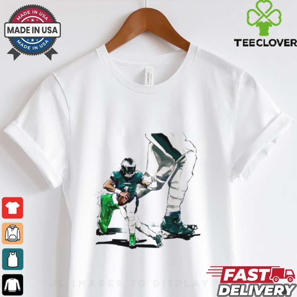 Jalen Hurts Philadelphia Eagles art t shirt football for men Jalen Hurts Philadelphia Eagles art t shirt football for men