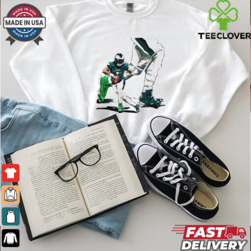 Jalen Hurts Philadelphia Eagles art t shirt football for men