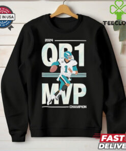 Jalen Hurts QB1 MVP Champion Philadelphia Eagles 2024 shirt