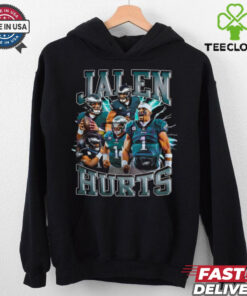 Jalen Hurts Vintage 90s Philadelphia Eagles Football Players shirt