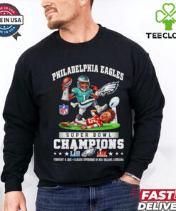 Jalen Hurts beat Mahomes Philadelphia Eagles Super Bowl Champions shirt