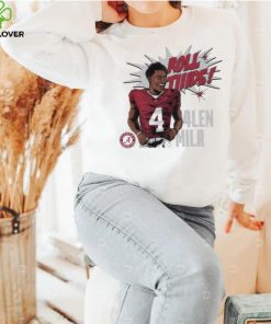 Jalen Milroe Alabama Crimson Tide football roll tide cartoon hoodie, sweater, longsleeve, shirt v-neck, t-shirt