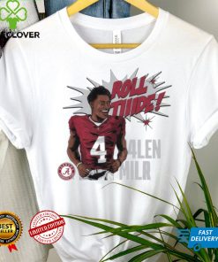 Jalen Milroe Alabama Crimson Tide football roll tide cartoon hoodie, sweater, longsleeve, shirt v-neck, t-shirt