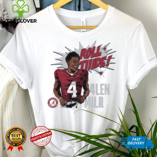 Jalen Milroe Alabama Crimson Tide football roll tide cartoon hoodie, sweater, longsleeve, shirt v-neck, t-shirt