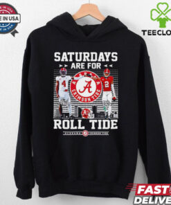 Jalen Milroe and Zabien Brown saturdays are for Alabama Crimson Tide signatures shirt