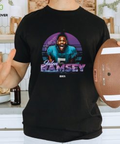 Jalen Ramsey Miami Neon WHT Shirt