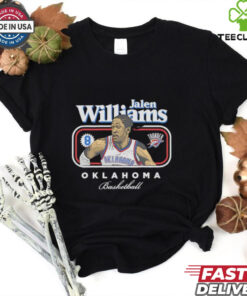 Jalen Williams 8 Oklahoma City Thunder Basketball cover signature shirt