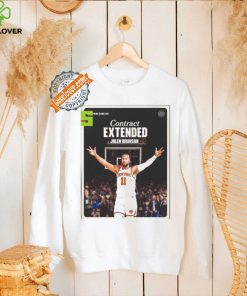 Jalen brunson new york knicks contract extended new york forever home decor poster hoodie, sweater, longsleeve, shirt v-neck, t-shirt