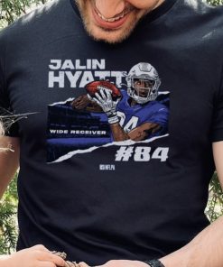 Jalin Hyatt New York G Torn WHT Shirt