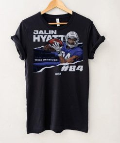 Jalin Hyatt New York G Torn WHT Shirt