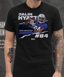 Jalin Hyatt New York G Torn WHT Shirt