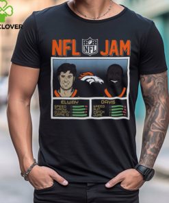 Jam Denver Broncos Elway And Davis T shirts