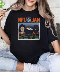 Jam Denver Broncos Elway And Davis T shirts