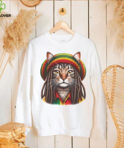 Jamaica Kitty Bob Marley Reggae kitty T shirt