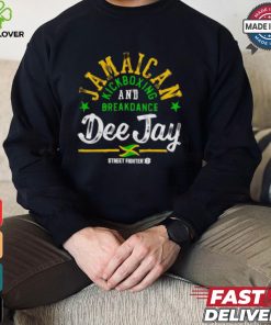 Jamaican kickboxing and breakdance Dee Jay Street Fighter shirt