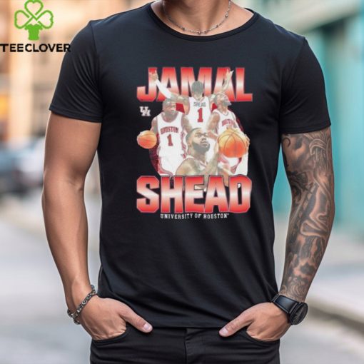Jamal Shead 1 Houston Cougars NCAA Men’s Basketball 2023 2024 Post Season shirts