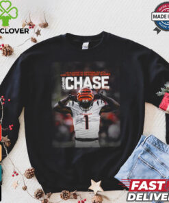 Ja’marr Chase Cincinnati Bengals 4000 Rec YDS and 30 TDS In His First 50 Games 5th Player T Shirt