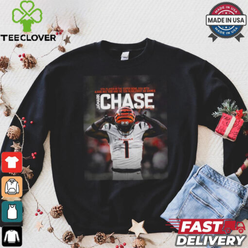 Ja’marr Chase Cincinnati Bengals 4000 Rec YDS and 30 TDS In His First 50 Games 5th Player T Shirt