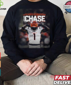 Ja’marr Chase Cincinnati Bengals 4000 Rec YDS and 30 TDS In His First 50 Games 5th Player T Shirt