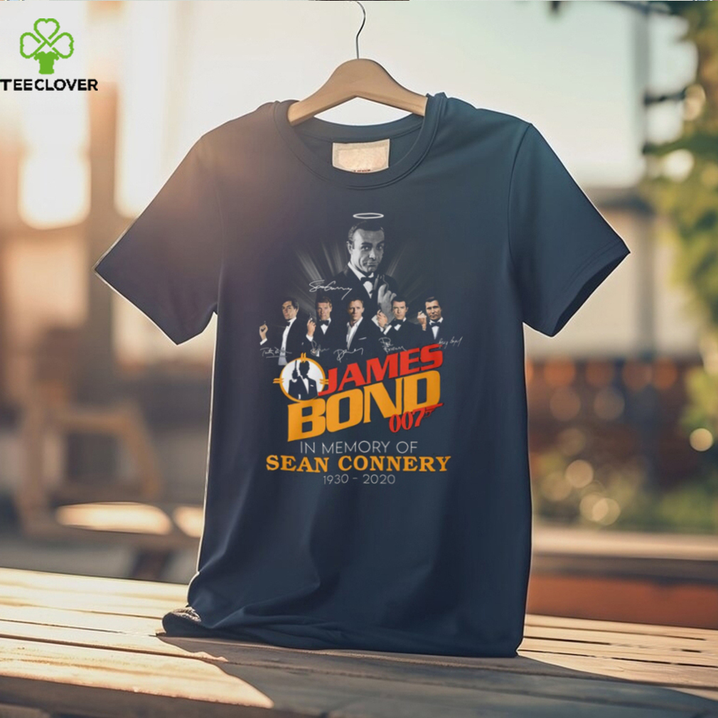 Jame Bond 007 In Memory Of Sean Connery 1930 – 2020 T Shirt Jame Bond 007 In Memory Of Sean Connery 1930 – 2020 T Shirt
