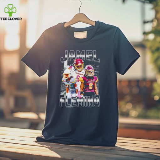 Jamell Fleming Alvernia Golden Wolves vintage shirt
