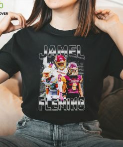 Jamell Fleming Alvernia Golden Wolves vintage shirt