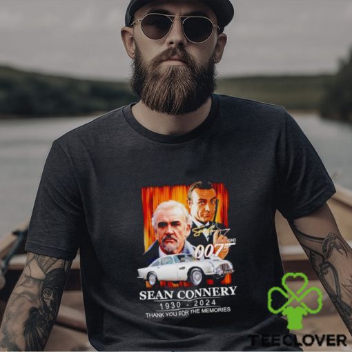 James Bond 007 Sean Connery 1930 2024 thank you for the memories shirt