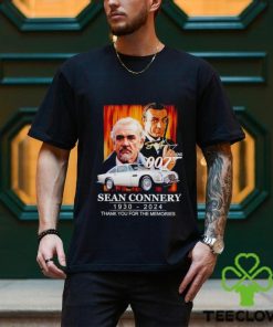 James Bond 007 Sean Connery 1930 2024 thank you for the memories shirt