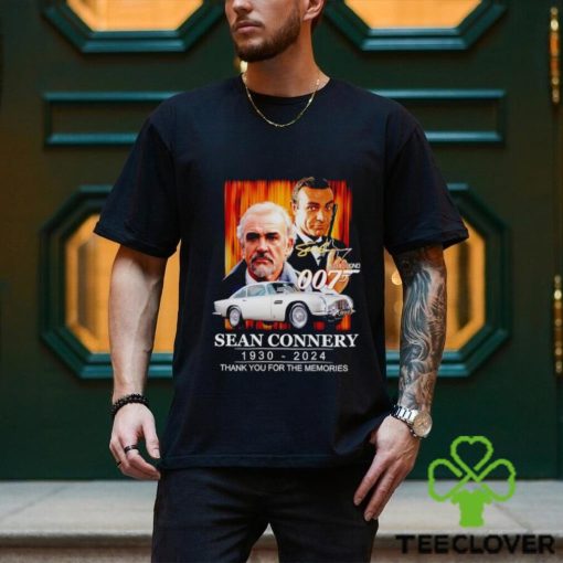 James Bond 007 Sean Connery 1930 2024 thank you for the memories shirt