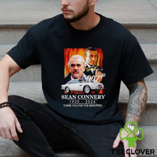 James Bond 007 Sean Connery 1930 2024 thank you for the memories shirt
