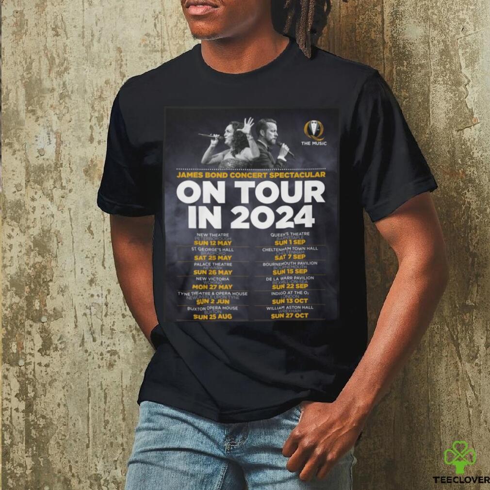 James Bond Concert Spectacular Tour 2024 Shirt James Bond Concert Spectacular Tour 2024 Shirt