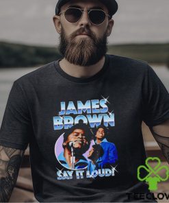 James Brown say it loud chrome shirt