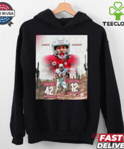 James Conner Arizona Cardinals NFL Missed Tackles Forced On Runs 42 Most In The NFL Poster t shirt