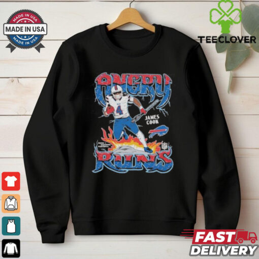James Cook Angry Runs Players 2024 Shirt