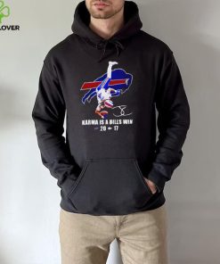 James Cook Buffalo Bills karma is a Bills win hoodie, sweater, longsleeve, shirt v-neck, t-shirt