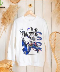 James Cook number 28 Buffalo Bills football player pose poster hoodie, sweater, longsleeve, shirt v-neck, t-shirt