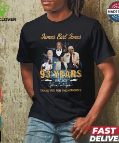 James Earl Jones 93 YEARS 1931 2024 Kama El Jone Thabk you for the memories shirt