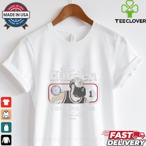James Harden Los Angeles Clippers Cover WHT T shirt
