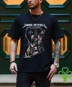 James Hetfield 45 Years 1978 – 2023 T Shirt